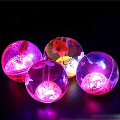Picture of LED Light-Up Jumping Ball Color-Changing Bouncing Ball – 1 Pc