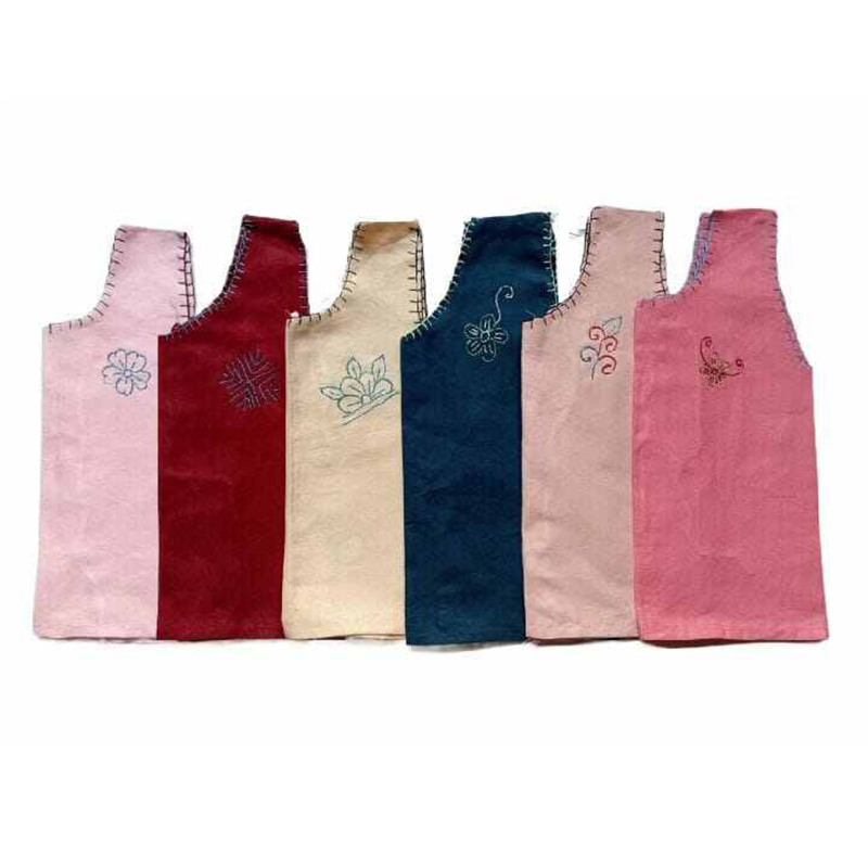 Picture of Newborn Baby Set: Nima 6 Pcs + Nappy 6 Pcs + Nokshi Katha 6 Pcs – Multicolor (0–6 Months)
