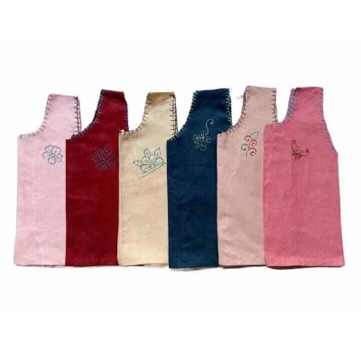 Picture of Newborn Baby Set: Nima 6 Pcs + Nappy 6 Pcs + Nokshi Katha 6 Pcs – Multicolor (0–6 Months)
