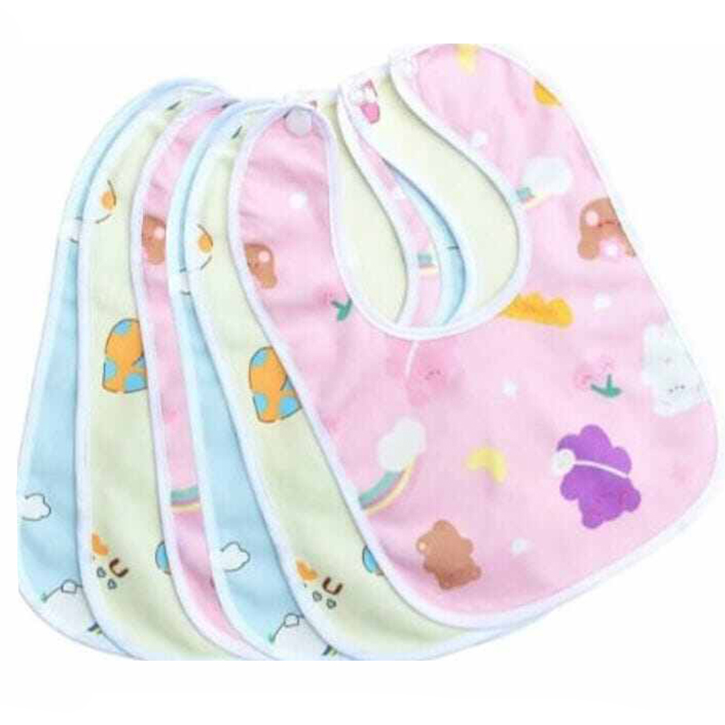 Picture of Soft Cotton Baby Feeding Bibs – 1 Pc