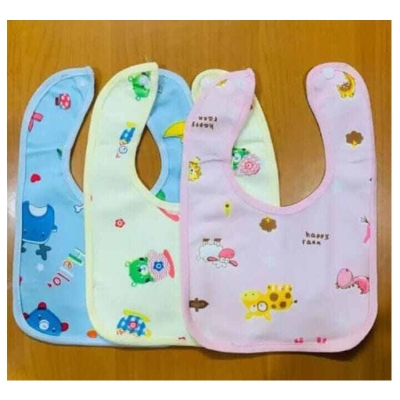 Picture of Soft Cotton Baby Feeding Bibs – 1 Pc