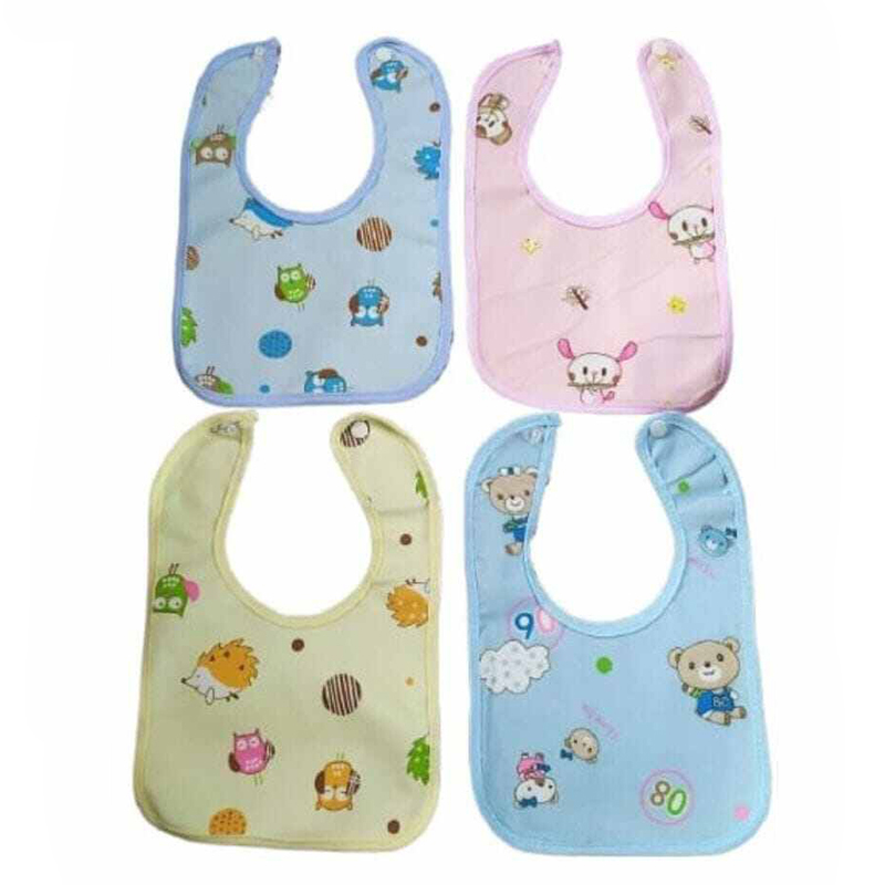 Picture of Soft Cotton Baby Feeding Bibs – 1 Pc