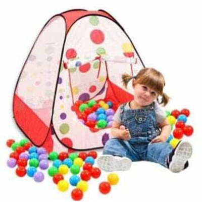 Picture of Kids Play Tent / Play House with 50 Ball Set – Multicolor