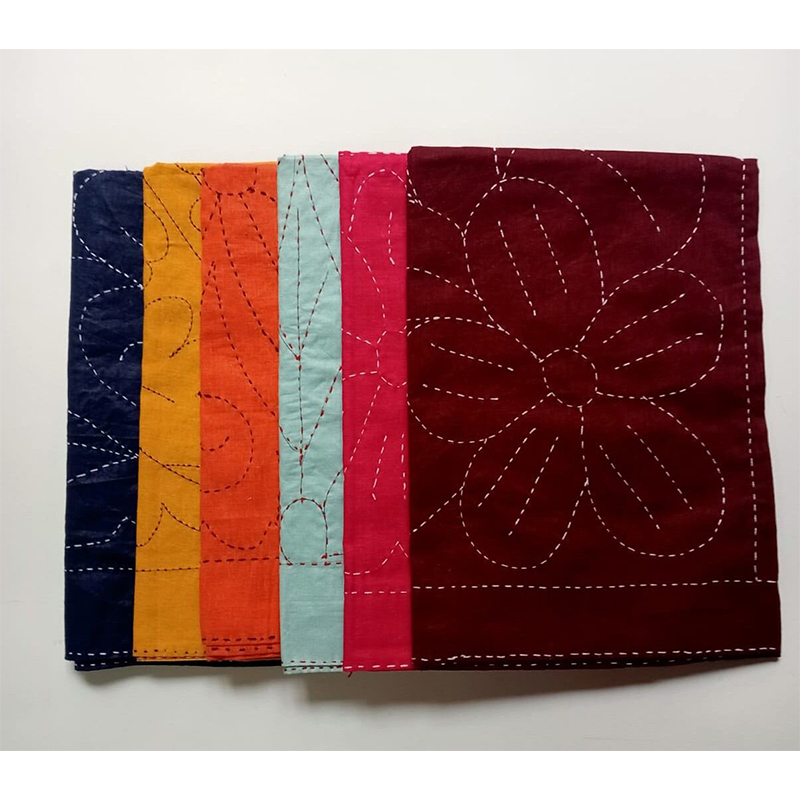 Picture of Cotton Baby Nokshi Katha 32" x 21" – 10 Pcs - 1-2yrs
