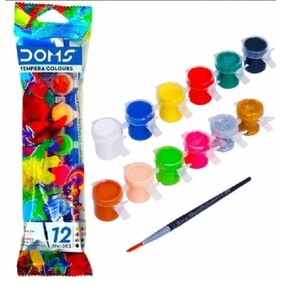 Picture of Dom's Tempera Water Colour Set – 12 Shades