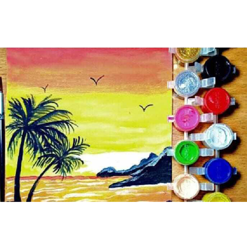Picture of Dom's Tempera Water Colour Set – 12 Shades