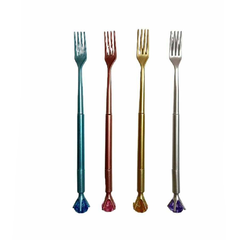 Picture of Spoon / Fork Shaped Novelty Writing Pens – 4 Pcs
