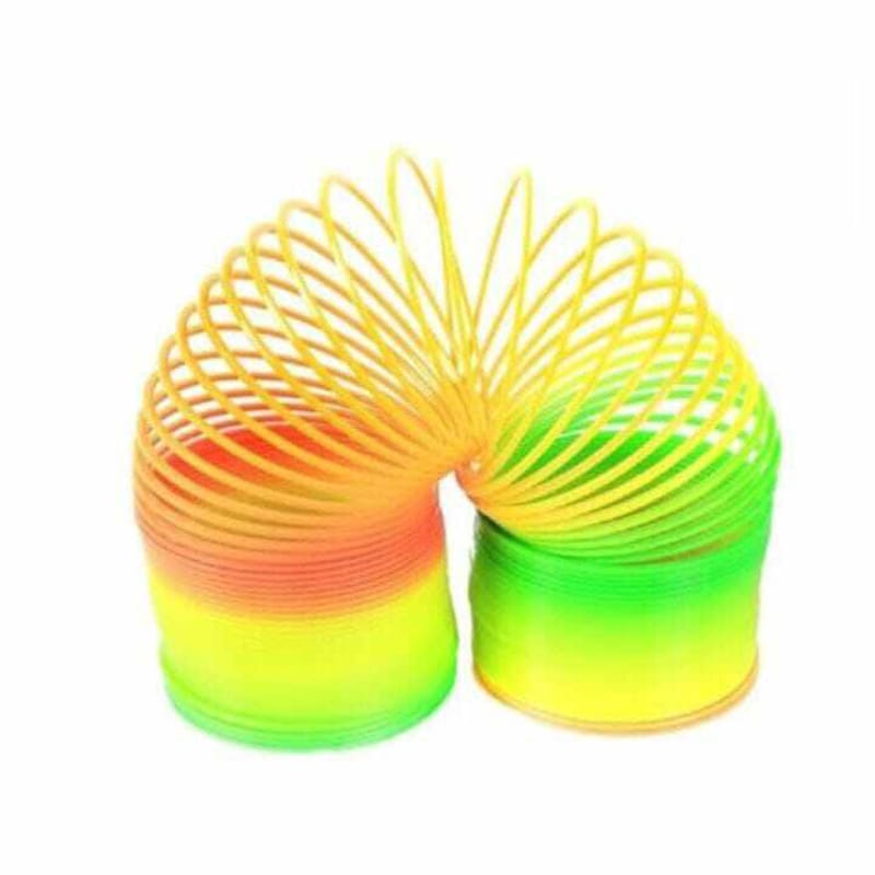 Picture of Rainbow Spring Ring Play Toy – 3 Sizes, 3 Pcs