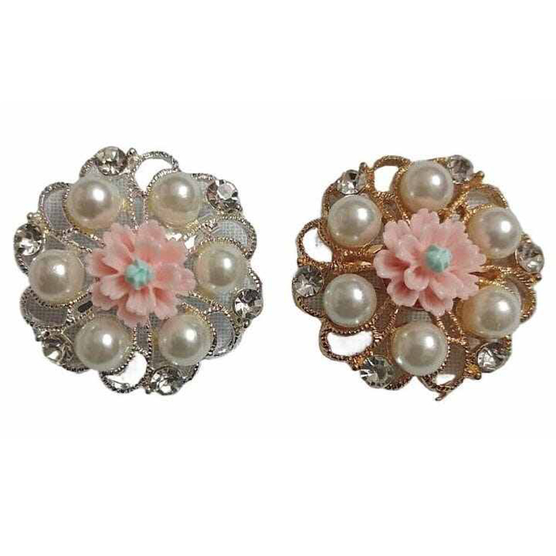 Picture of Crystal Rhinestone Brooch Hijab Safety Pin – 1 Pair
