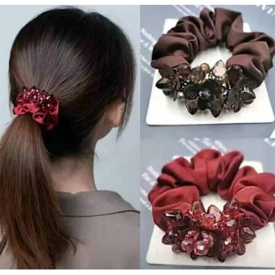 Picture of Starry Organza Scrunchie / Hair Band for Women – 1 Pc