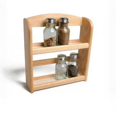 Picture of Kitchen storage  rack multi Functional Kitchen Rack organizer Shelve Jar Rack Storage Shelf Cabinet Stand SPKO20-Sand Brown