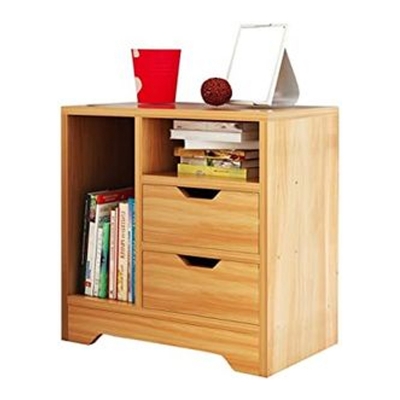 Picture of Bedside table corner table sofa side table bedroom bed side table SPBT213A-Brown
