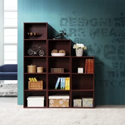Picture of Book Shelf Bookcase Office Bookshelf Stand Office file stand showpiece shelf Stand SPSL36