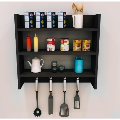 Picture of Kitchen storage rack multi Functional Kitchen Rack organizer Shelve Jar Rack Storage Shelf Cabinet Stand SPKO12