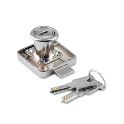 Picture of Lock drawer lock almirah lock waredrove lock Single Lever Protex Lock-Grey