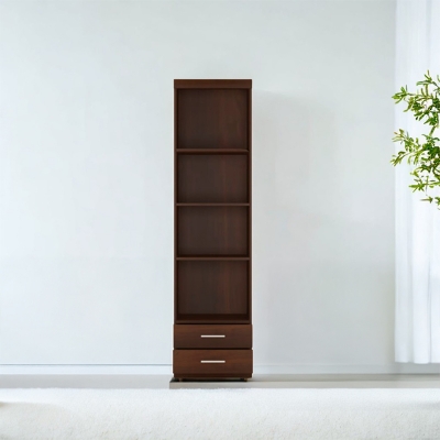 Picture of Book Shelf Bookcase Office Bookshelf Stand Office file stand showpiece shelf Stand SPSL27-Coffee