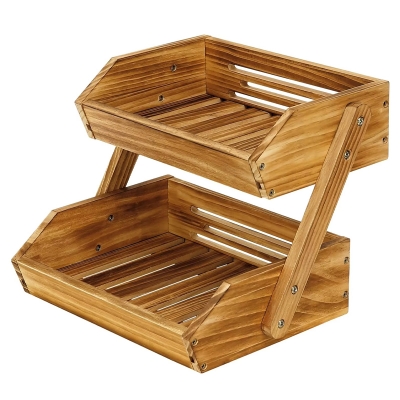 Picture of Fruit Basket Kitchen rack multi Functional Kitchen Rack organizer Shelve Jar Rack Storage Shelf Cabinet Stand SKO39