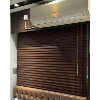 Picture of Wooden Blinds | 5.5 Feet by 5.5 Feet | Multicolor