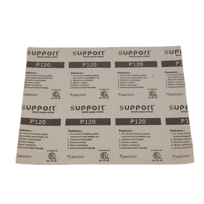 Picture of Support White Sandpaper P-120