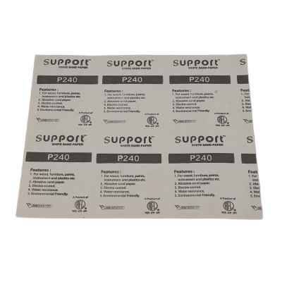 Picture of Support White Sandpaper P-240
