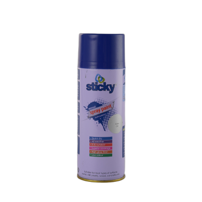 Picture of Sticky Spray Paint Silver (36)