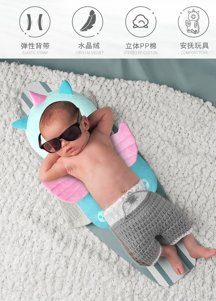 Picture of Baby Head Protector Backpack with Knee Pads And Non-Slip Socks (Turtle)