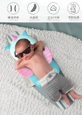 Picture of Baby Head Protector Backpack with Knee Pads And Non-Slip Socks (Turtle)