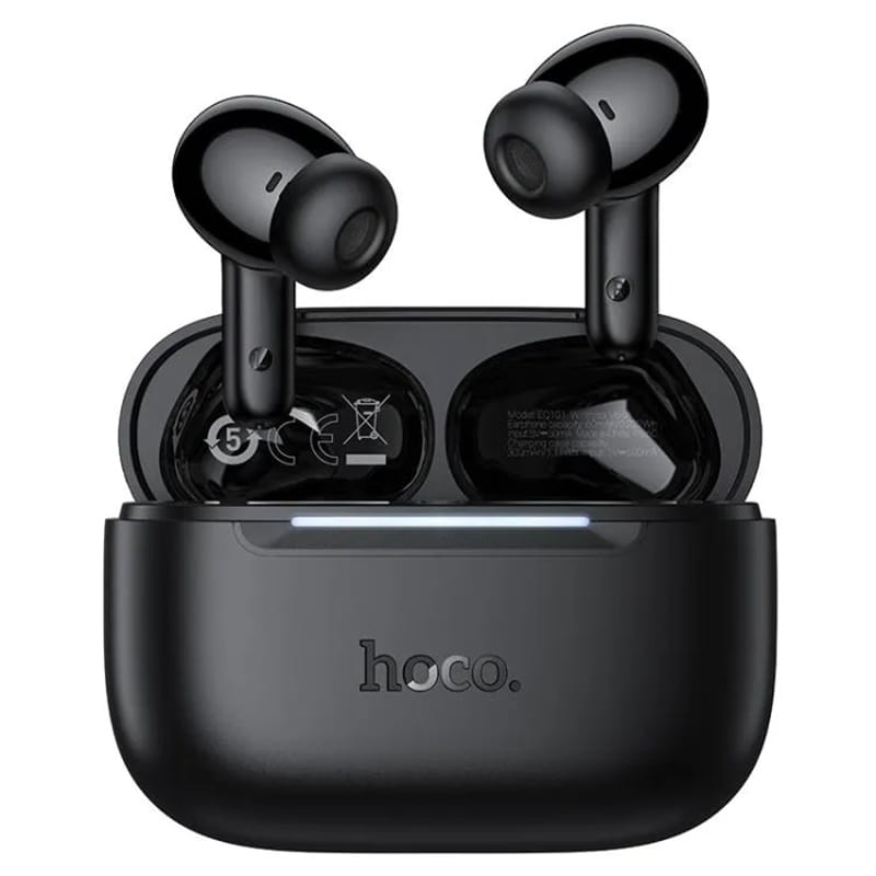 Picture of hoco EQ101 Extreme True Wireless ANC+ENC Noise Reduction Bluetooth Earphone - Black