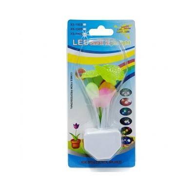 Picture of Night Light Changing Dusk To Dawn Sensor LED Night Lights Flower Mushroom Lamp Bedroom Babyroom Lamps For Kids GiftsModel: Sensor LED Night Light-White
