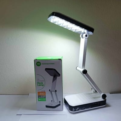 Picture of DP LED-666 Table Lamp Rechargeable Learning Reading Desk Lamp Led-White