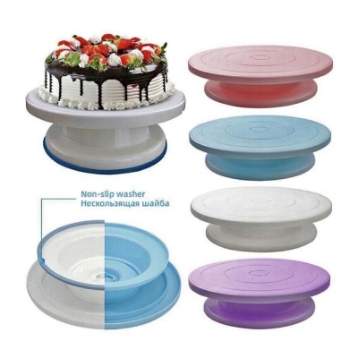 Picture of KITCHEN DISPLAY STAND TURNTABLE DISPLAY DEOCRATING 29CM ROTATING CAKE ZD-516-Multicolor