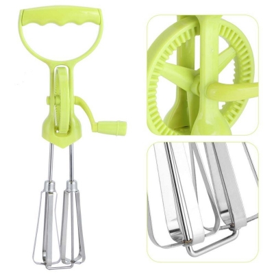 Picture of Hand Blender Hand Mixers Hand Blender, Egg Blender, Handheld Stainless Steel Cooking Baking for Home for Kitchen-Green