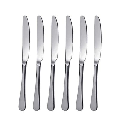 Picture of 6 pcs nova Dinner cutlery set silver regulars uses-Silver