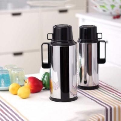 Picture of Regal Metal Body Vacuum Jug / Flask with Glass Liner  RAG-Silver