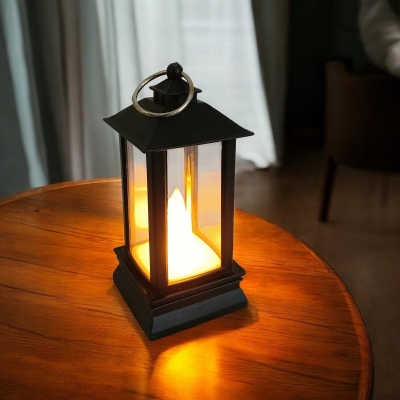 Picture of "Portable 9cm LED Lantern - Multi-Color Retro Style for Outdoor, Garden, and Ramadan | Battery-Powered for Room and Decorative Lighting"-Multicolor