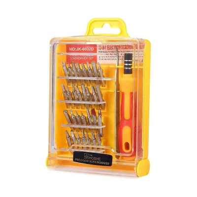 Picture of 32 in 1 Micro Pocket Precision Screwdriver Kit Magnetic Screwdriver cell phone tool repair box-Multicolor