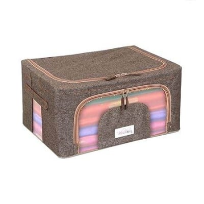 Picture of BlushBees Fabric Living Box - Storage Boxes for Clothes, Saree Cover Bags-Multicolor