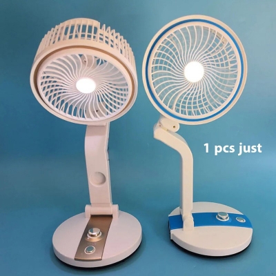 Picture of NEW Multifunction Foldable hand led light portable USB rechargeable led fan-Multicolor