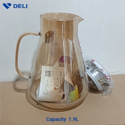 Picture of BOROSILICATE PITCHER, GPH78HS, 1900 ML Yellow-Yellow