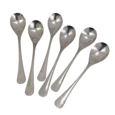 Picture of pappy Design 6 pcs stainless steel sup spoon silver colour-Silver