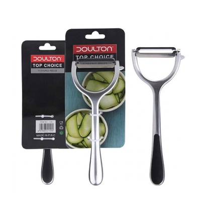 Picture of Y-shaped vegetable peeler, quality, stainless steel-Silver