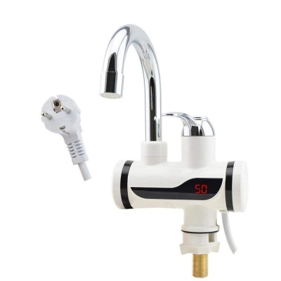 Picture of 220v Instantaneous Water Heater for Shower Kitchen Water Heater Faucet-White