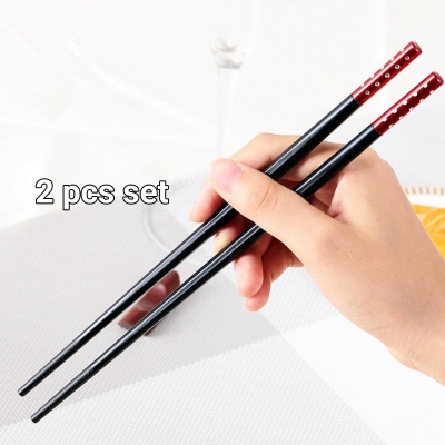 Picture of 1 Pair Chopsticks Black MultiDesign-Black