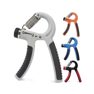 Picture of Steel & Plastic Adjustable Resistance Hand Grip Exerciser-Multicolor