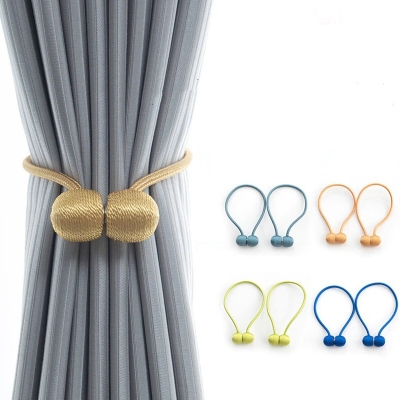Picture of Magnetic Curtain Decorative Drape Tie ( Set of 2 )-Multicolor