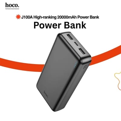 Picture of HOCO J100A High Ranking Power Bank 20000mAh - Black
