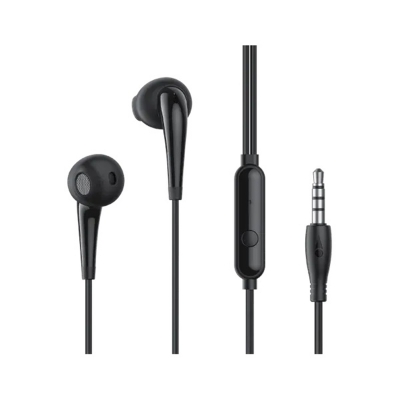 Picture of oraimo Halo 2S Half In-Ear Wired Headphones - Black