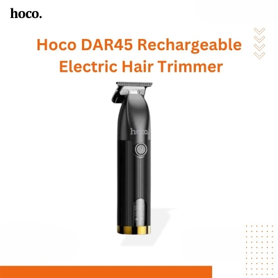 Picture of Hoco DAR45 Rechargeable Electric Hair Trimmer - Black