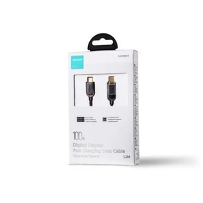 Picture of S-CC100A4 100W Digital Display Fast Charging Data Cable 1.2m Type c to Type c Cable - Black