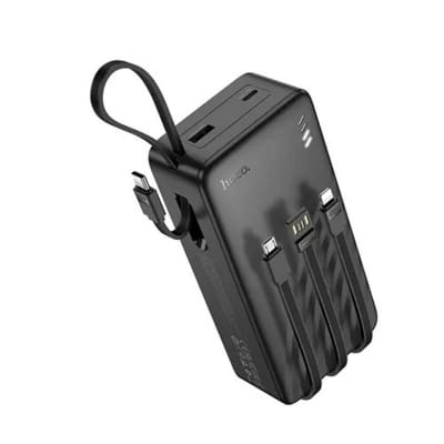 Picture of Hoco J146B Night Tide 30000mAh Power Bank with 4 Cables - Black